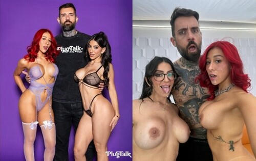 OnlyFans – Zoey Di Giacomo And Lena The Plug Threesome From PlugTalk (25 02 18)